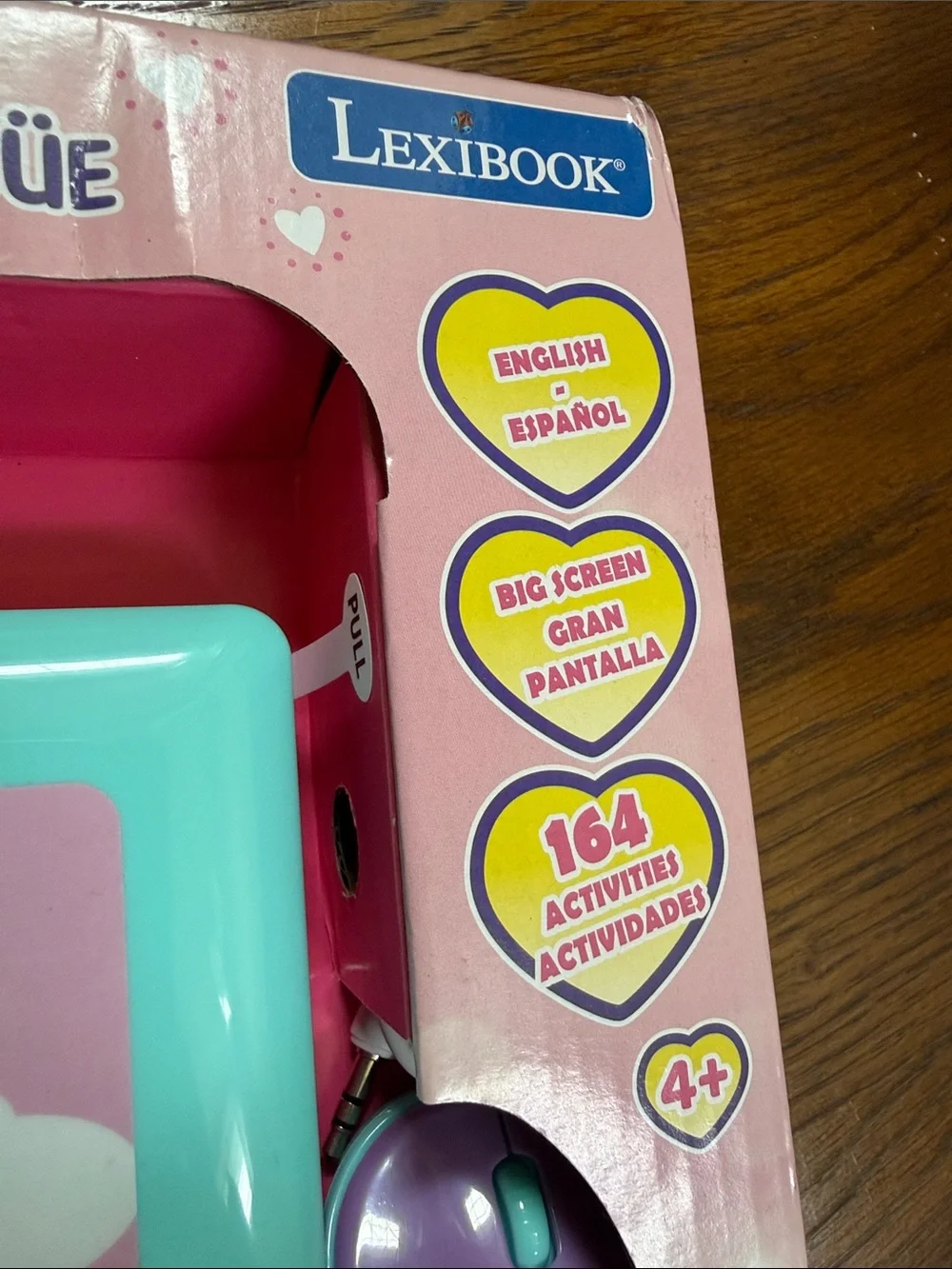 Unicorn Bilingual Educational Laptop Tablet - Pink & Teal. 164 Activities. 4+.
